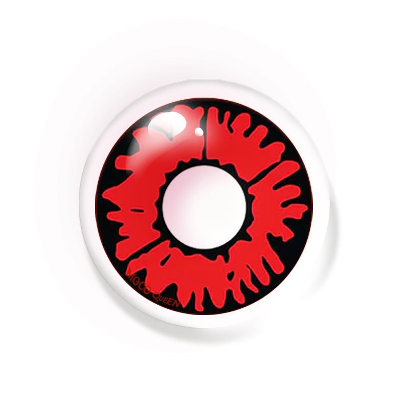 Twilight Volturi Vampire Red Cosplay Halloween Contact Lenses