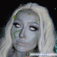 Zombie White Blind Cosplay Halloween Contact Lenses