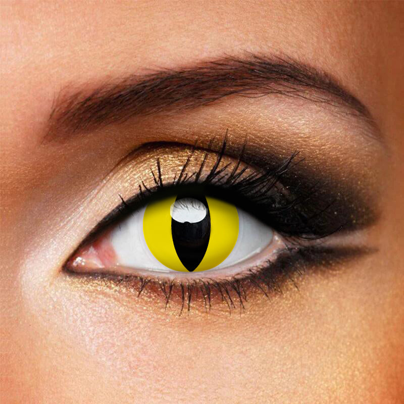 Catra Yellow Cat Wild Crazy Cosplay Halloween Contact Lenses
