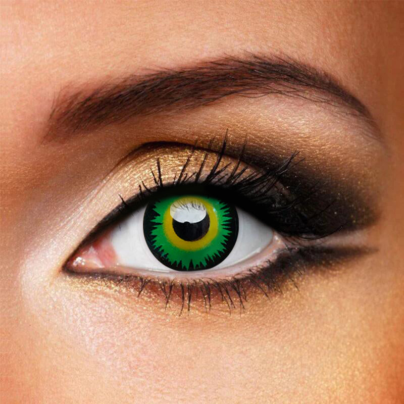 Green Werewolf eyes Halloween Contact Lenses