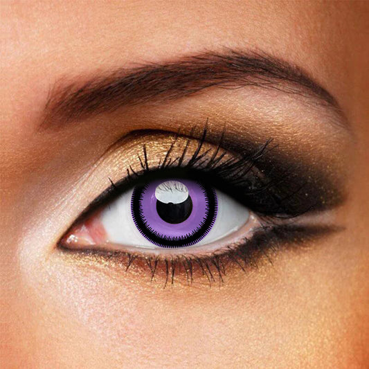 Mystic Purple Cosplay Halloween Contact Lenses