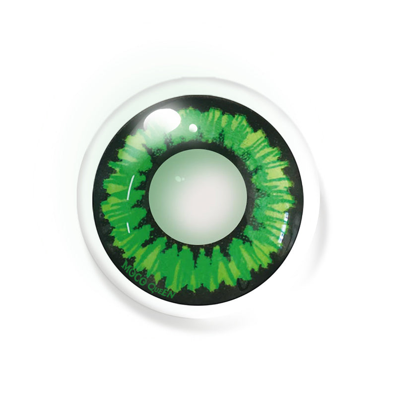 Pop Green Cosplay Halloween Contact Lenses