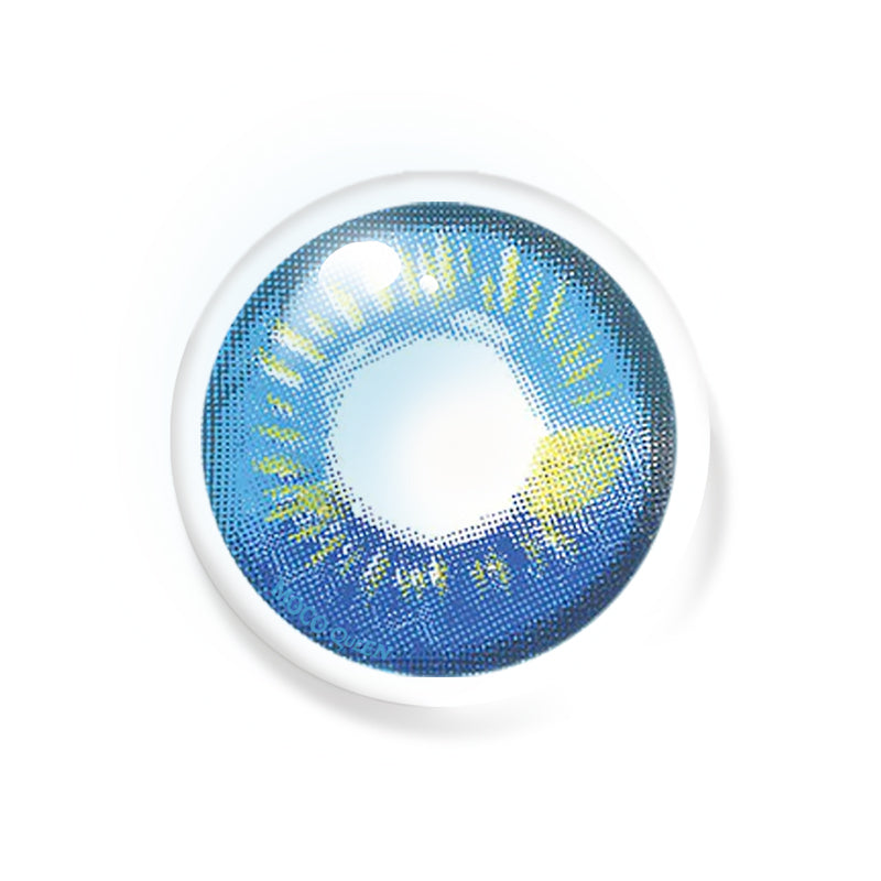 Anime Blue Cosplay Halloween Contact Lenses