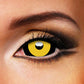 Yellow Ghoul Yellow Black Sclera 22mm Halloween Contacts