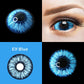 Elf Blue Eye Sclera 22mm Contacts
